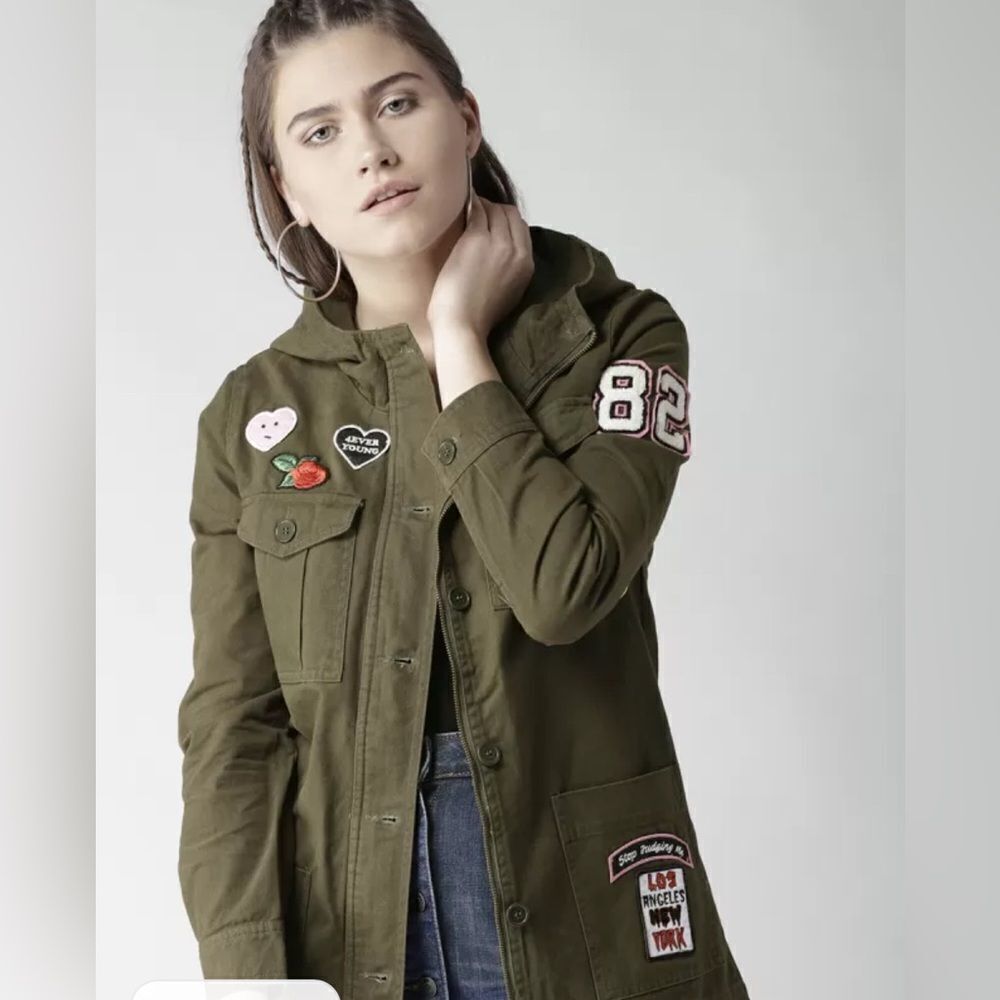 Forever 21 Patchwork Jacket